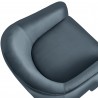 Modway Greer Performance Velvet Upholstered Accent Armchair Blue Top