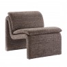 Modway Dune Boucle Upholstered Armless Accent Chair Antique