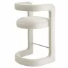 Modway Winslow Performance Velvet Counter Stool White Back - Modway Winslow Performance Velvet Counter Stool White Back
