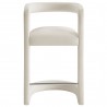 Modway Winslow Performance Velvet Counter Stool White Front