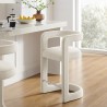 Modway Winslow Performance Velvet Counter Stool White