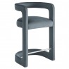 Modway Winslow Performance Velvet Counter Stool Blue