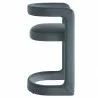 Modway Winslow Performance Velvet Counter Stool Blue Side - Modway Winslow Performance Velvet Counter Stool Blue Side