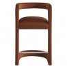 Modway Winslow Performance Velvet Counter Stool Rust Front