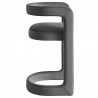 Modway Winslow Performance Velvet Counter Stool Gray Side