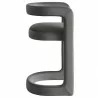 Modway Winslow Performance Velvet Counter Stool Gray Side - Modway Winslow Performance Velvet Counter Stool Gray Side