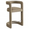 Modway Winslow Performance Velvet Counter Stool Taupe
