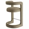 Modway Winslow Performance Velvet Counter Stool Taupe Back - Modway Winslow Performance Velvet Counter Stool Taupe Back