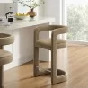 Modway Winslow Performance Velvet Counter Stool Taupe - Modway Winslow Performance Velvet Counter Stool Taupe