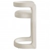 Modway Winslow Performance Velvet Bar Stool White Side