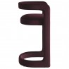 Modway Winslow Performance Velvet Bar Stool Red Side