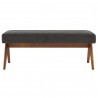 Modway Lyra 47" Fabric Upholstered Bench 22