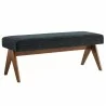 Modway Lyra 47" Fabric Upholstered Bench 20 - Modway Lyra 47" Fabric Upholstered Bench 20