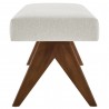 Modway Lyra 47" Fabric Upholstered Bench 4