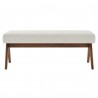 Modway Lyra 47" Fabric Upholstered Bench 5