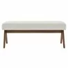 Modway Lyra 47" Fabric Upholstered Bench 5 - Modway Lyra 47" Fabric Upholstered Bench 5