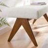 Modway Lyra 47" Fabric Upholstered Bench 2