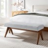 Modway Lyra 47" Fabric Upholstered Bench 10