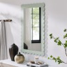 Modway Emmeline Scalloped Rectangle Wall Mirror Green