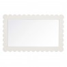 Modway Emmeline Scalloped Rectangle Wall Mirror White 1