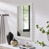 Modway Emmeline Scalloped Rectangle Wall Mirror White