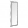 Modway Emmeline Scalloped Rectangle Floor Mirror Gray Side