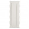 Modway Emmeline Scalloped Rectangle Floor Mirror White Back