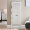 Modway Emmeline Scalloped Rectangle Floor Mirror White