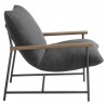 Modway Raya Outdoor Patio Boucle Sling Lounge Chair Side