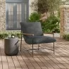 Modway Raya Outdoor Patio Boucle Sling Lounge Chair  - Modway Raya Outdoor Patio Boucle Sling Lounge Chair 