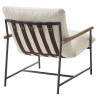 Modway Raya Outdoor Patio Boucle Sling Lounge Chair Ivory Back