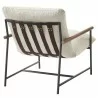 Modway Raya Outdoor Patio Boucle Sling Lounge Chair Ivory Back - Modway Raya Outdoor Patio Boucle Sling Lounge Chair Ivory Back
