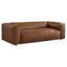 Modway Auren Upholstered Vegan Leather Sofa Coffee