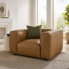 Modway Auren Upholstered Vegan Leather Modular Armchair