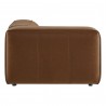 Modway Auren Upholstered Vegan Leather Modular Left Coffee 1