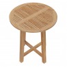Modway Wellspring 36" Outdoor Patio Teak Wood Bar Table Top