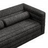 Modway Relle Channel Tufted Boucle Upholstered Sofa Charcoal