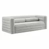 Modway Relle Channel Tufted Boucle Upholstered Sofa  - Modway Relle Channel Tufted Boucle Upholstered Sofa 