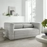 Modway Relle Channel Tufted Boucle Upholstered Loveseat Newsprint - Modway Relle Channel Tufted Boucle Upholstered Loveseat Newsprint