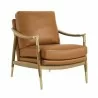 Modway Langford Vegan Leather Accent Armchair - Modway Langford Vegan Leather Accent Armchair