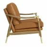 Modway Langford Vegan Leather Accent Armchair Side - Modway Langford Vegan Leather Accent Armchair Side