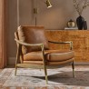 Modway Langford Vegan Leather Accent Armchair 1