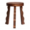 Modway Sorrel Carved Wood Stool 1