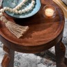 Modway Sorrel Carved Wood Stool 5