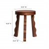 Modway Sorrel Carved Wood Stool 2
