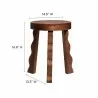 Modway Sorrel Carved Wood Stool 2 - Modway Sorrel Carved Wood Stool 2