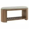 Modway Ashby 45" Geometric Upholstered Bench 1 - Modway Ashby 45" Geometric Upholstered Bench 1