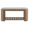 Modway Ashby 45" Geometric Upholstered Bench 4