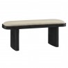 Modway Iver 43" Upholstered Wood Accent Bench Side