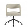 Modway Pinnacle Upholstered Office Chair Gray Front